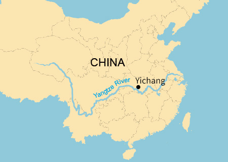 yangtze river map