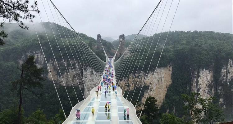 Zhangjiajie Glass Bridge Skywalk Tour