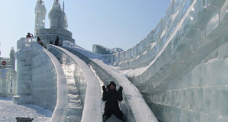  Harbin Ice Festival in China
