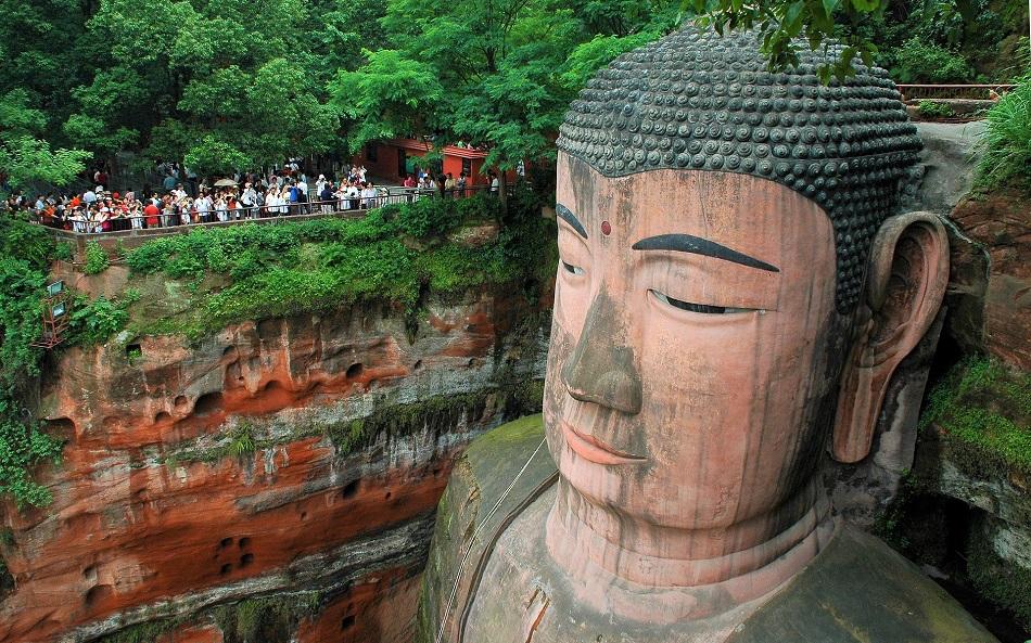 Leshan Giant Buddha in Chengdu